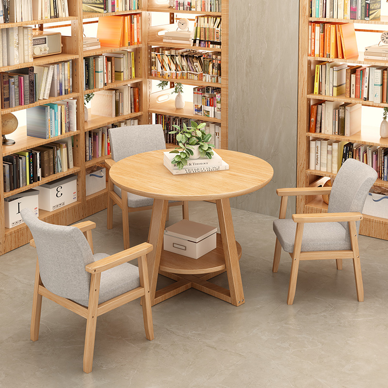 Coffee Tea Library - Kantoorbibliotheek voor melkthee, koffie, bureau, vrije