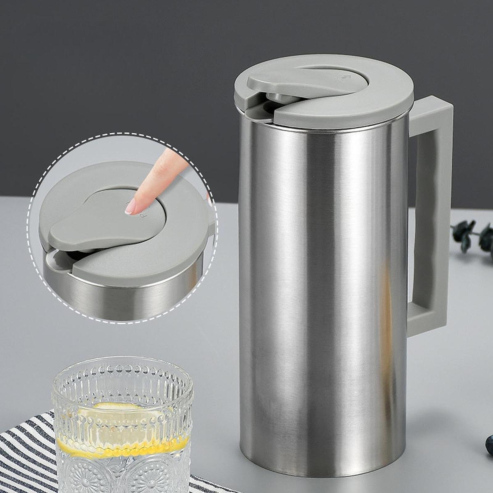 Alternative To Coffee And Tea - Waterkan met grote capaciteit, roestvrijstalen thee-