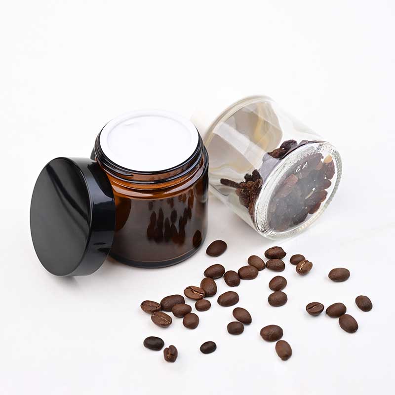 Coffee And Tea Glass - Draagbare glazen koffieboonopslagpot 130 ml stofdicht