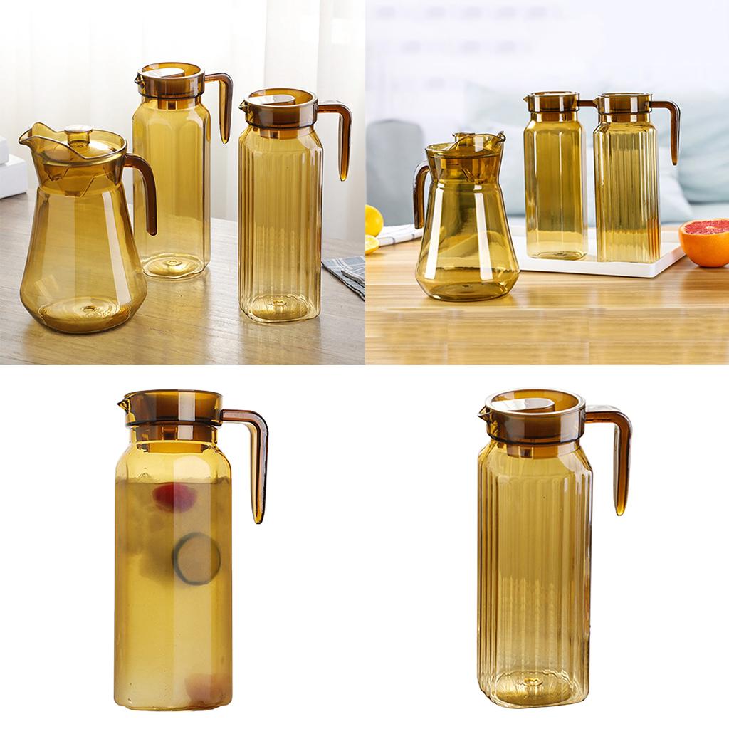 Alternative To Coffee And Tea - Grote acryl drankenkan met deksel, lichtgewicht