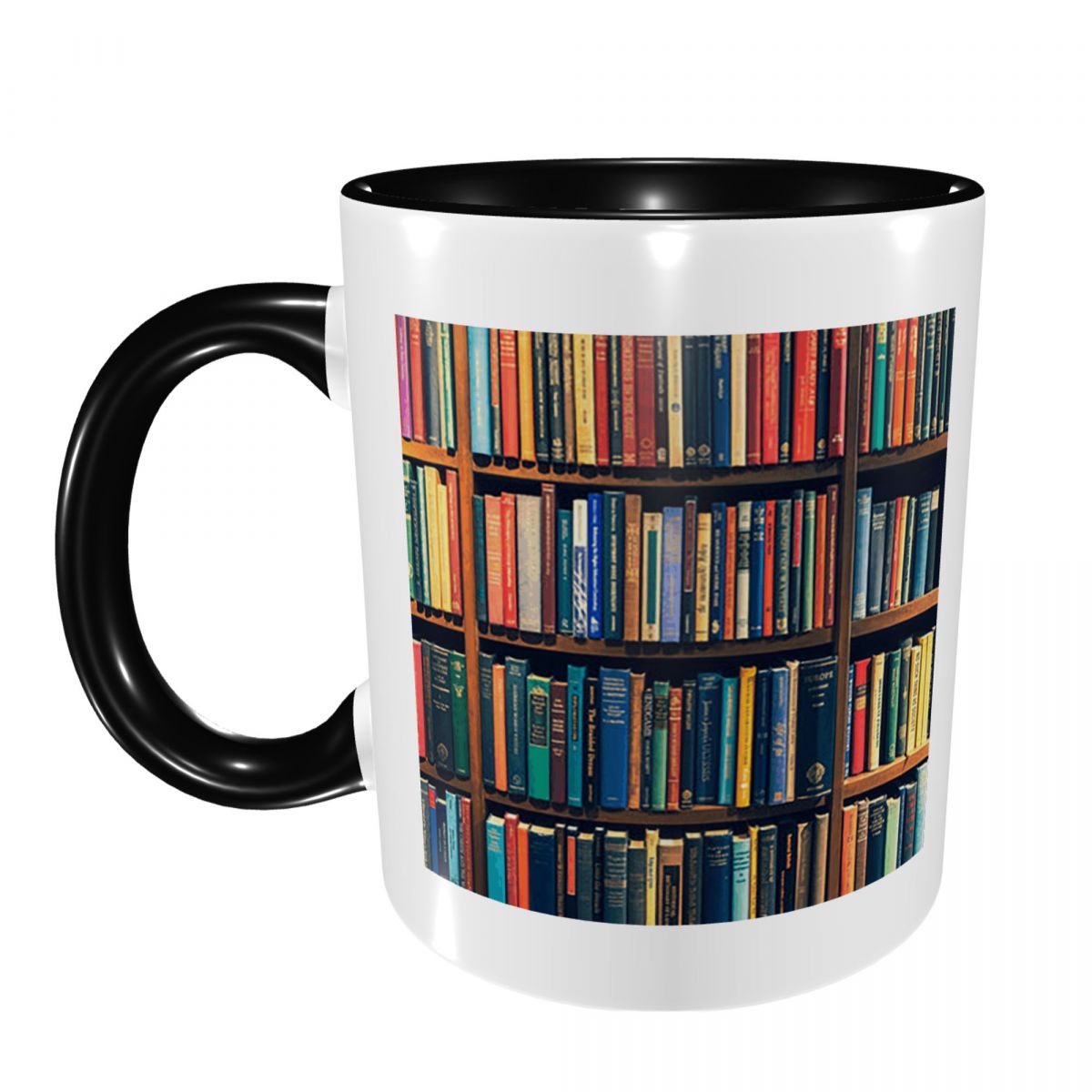 Coffee Tea Library - Onderwijsbibliotheek Boek 1 Mok Grappige keramische