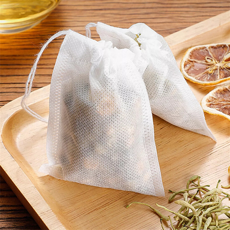 Coffee Tea Spices - 100 Stuks Niet-geweven Theezakjes Wegwerp Theezakjes