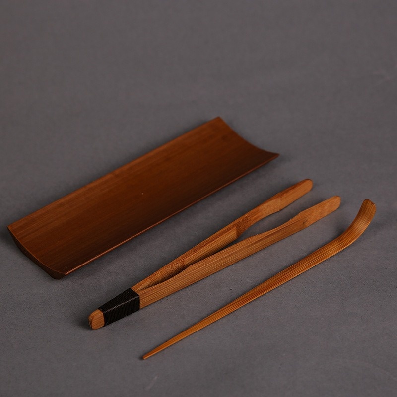 Bamboo Tea Tray - 3/4/5 Stuks Bamboe Verkoolde Theewaar Set