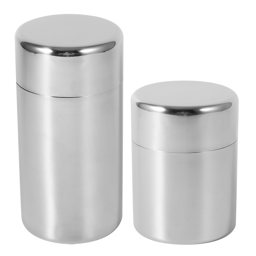 Coffee Tea Jug - Roestvrijstalen Theeblaadjes Canisters Thuis Keukenbussen Voor