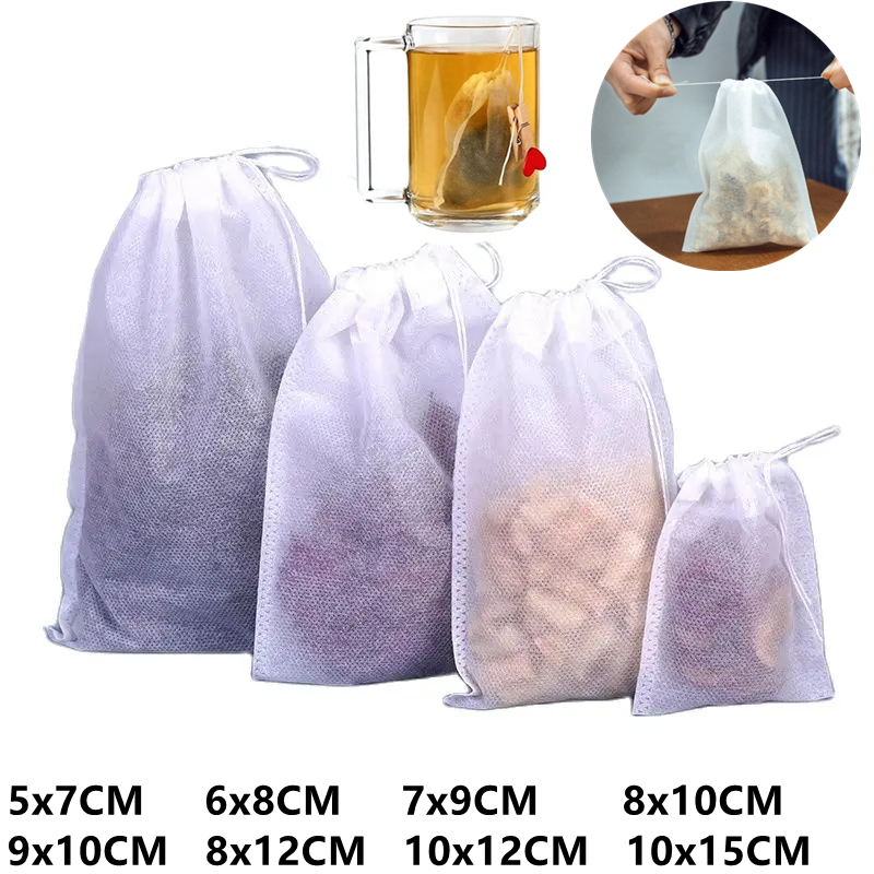 Coffee Tea Spices - Wegwerp theezakjes Niet-geweven stoffen theefilterzakken voor