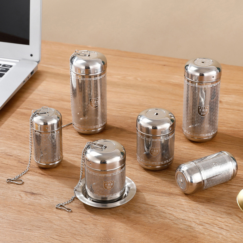 Coffee Tea Jug - Roestvrijstalen Thee-Infuser Theebladeren Kruiden Bal Zeef