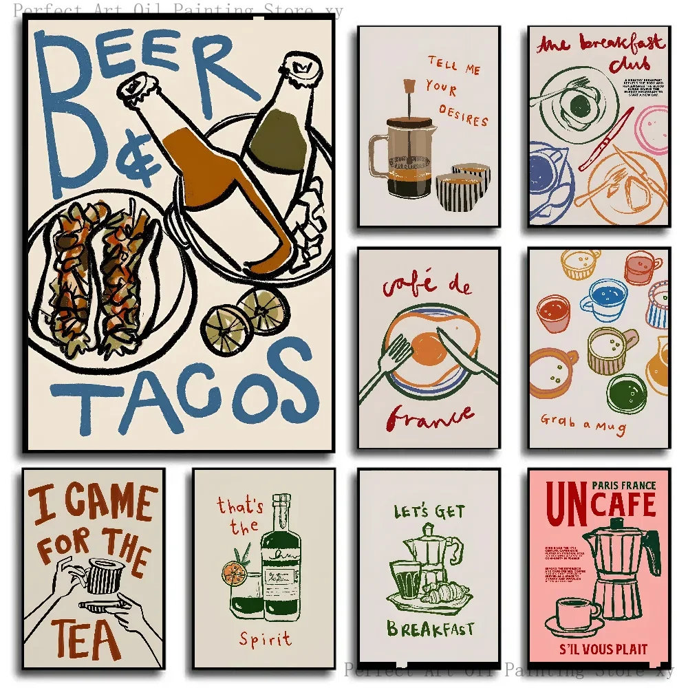 Coffee And Tea Lyrics - 1PC Coffee Shop Afternoon Tea Croissant