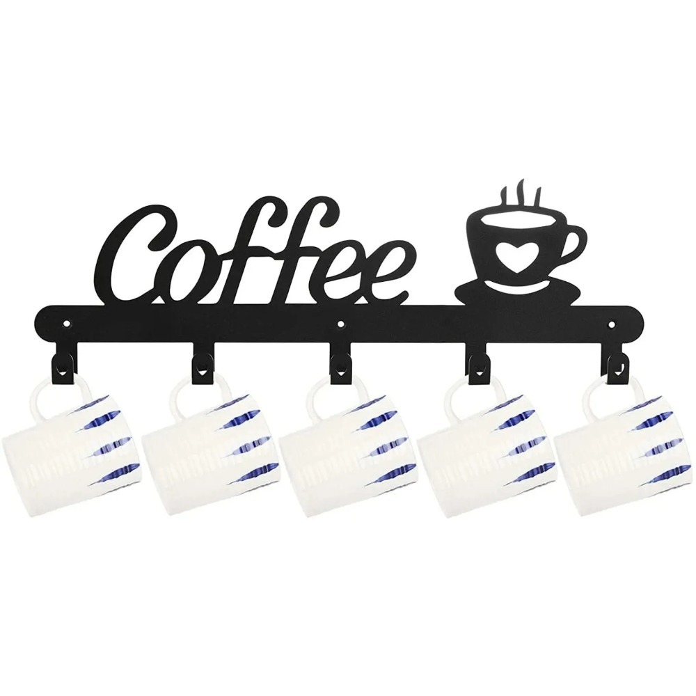 Metalen wandgemonteerde koffie - Coffee Tea Holder recensie en prijs