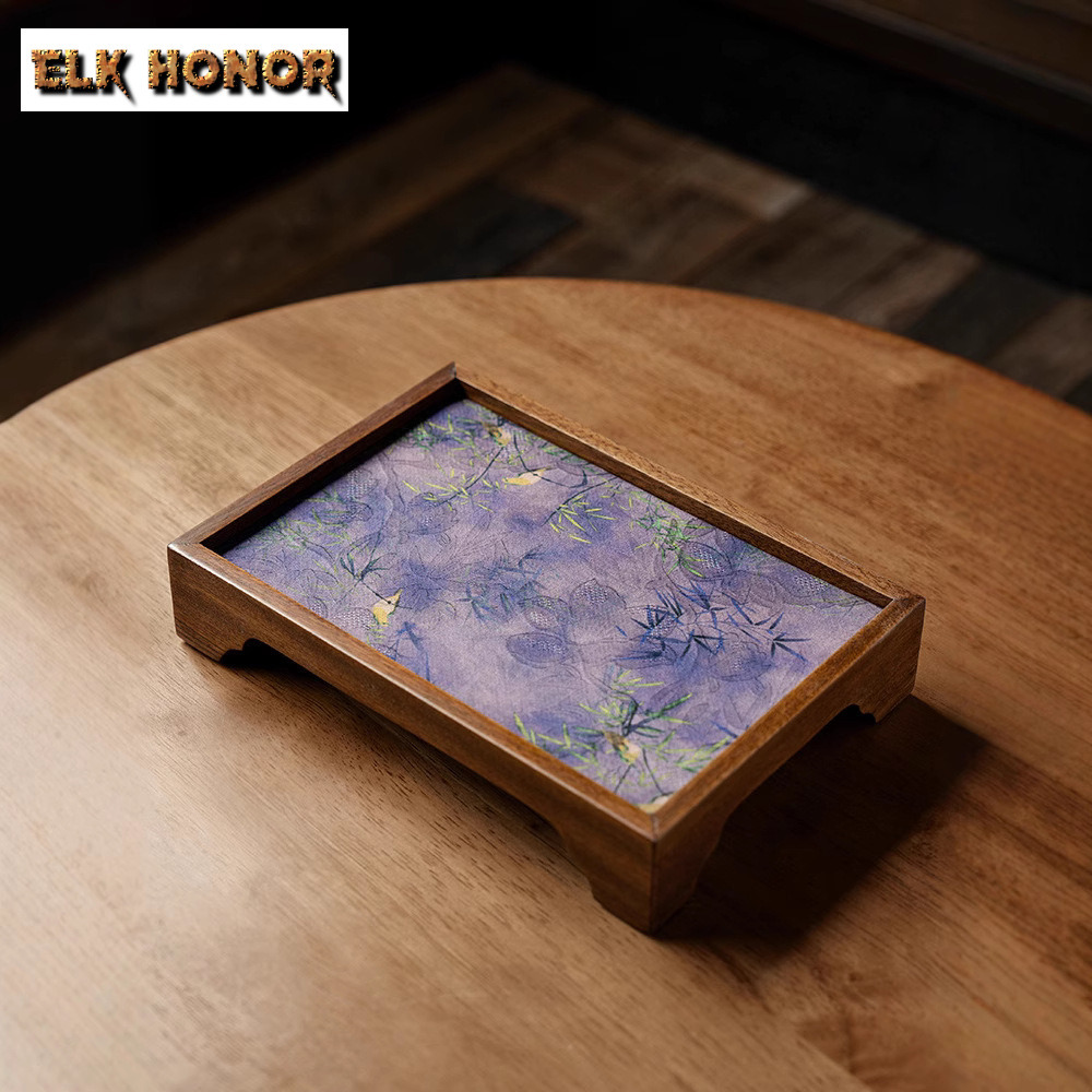 Walnoot Wolk Sluier Bloemen En - Bamboo Tea Tray recensie en prijs