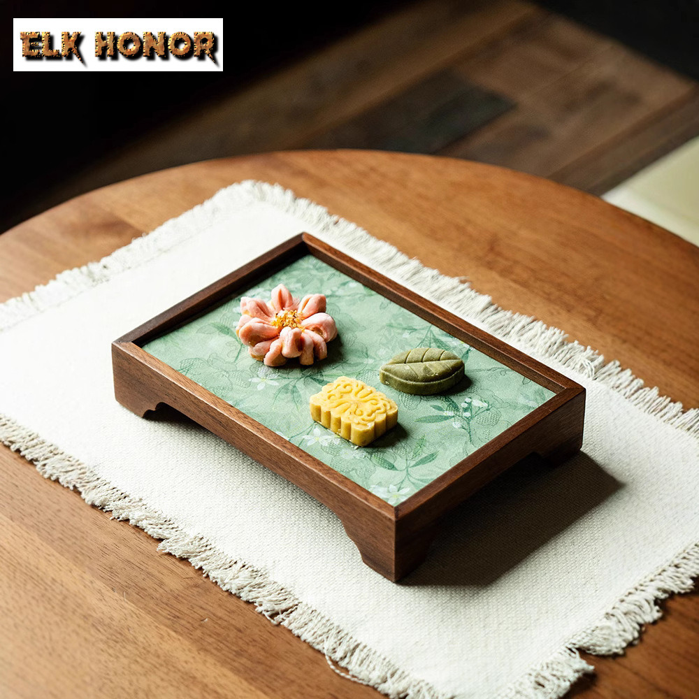 Walnoot Wolk Sluier Bloemen En - Bamboo Tea Tray recensie en prijs