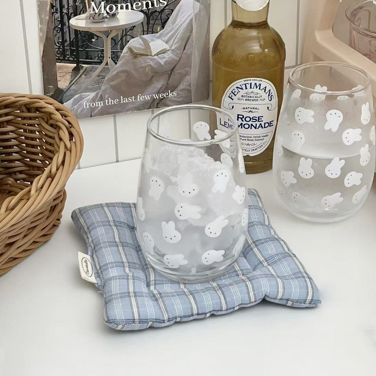 Schattig Miffy Konijn Bedrukte - Coffee And Tea Glass recensie en prijs