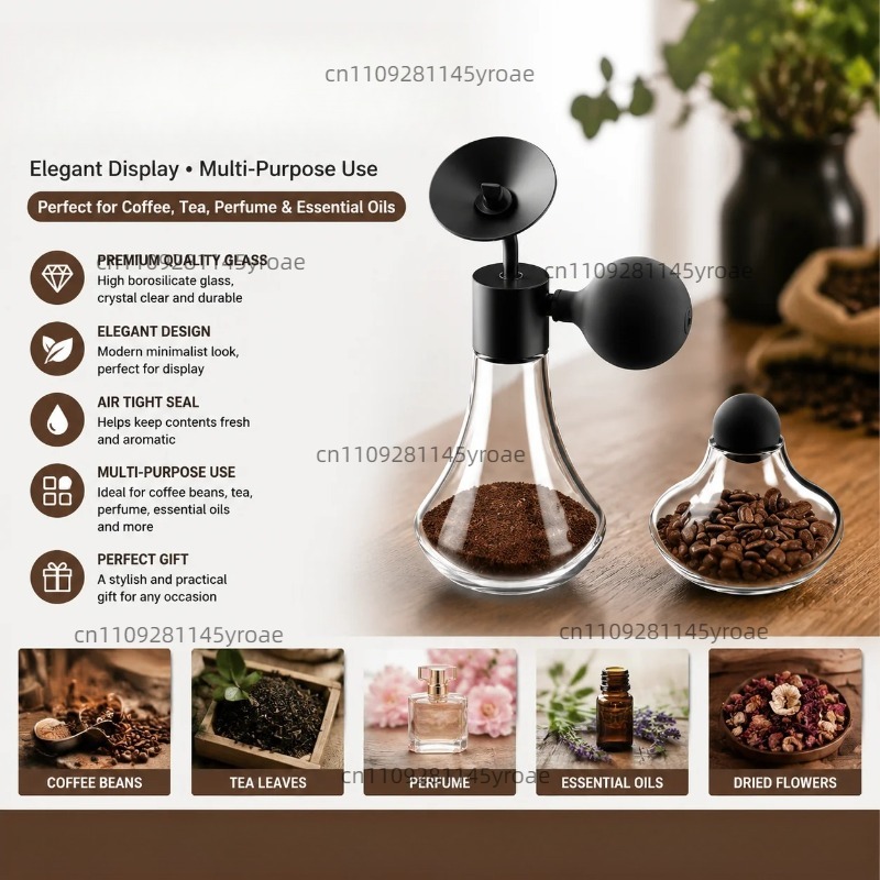 Glazen aroma-monsterflesje voo - Coffee And Tea Glass recensie en prijs