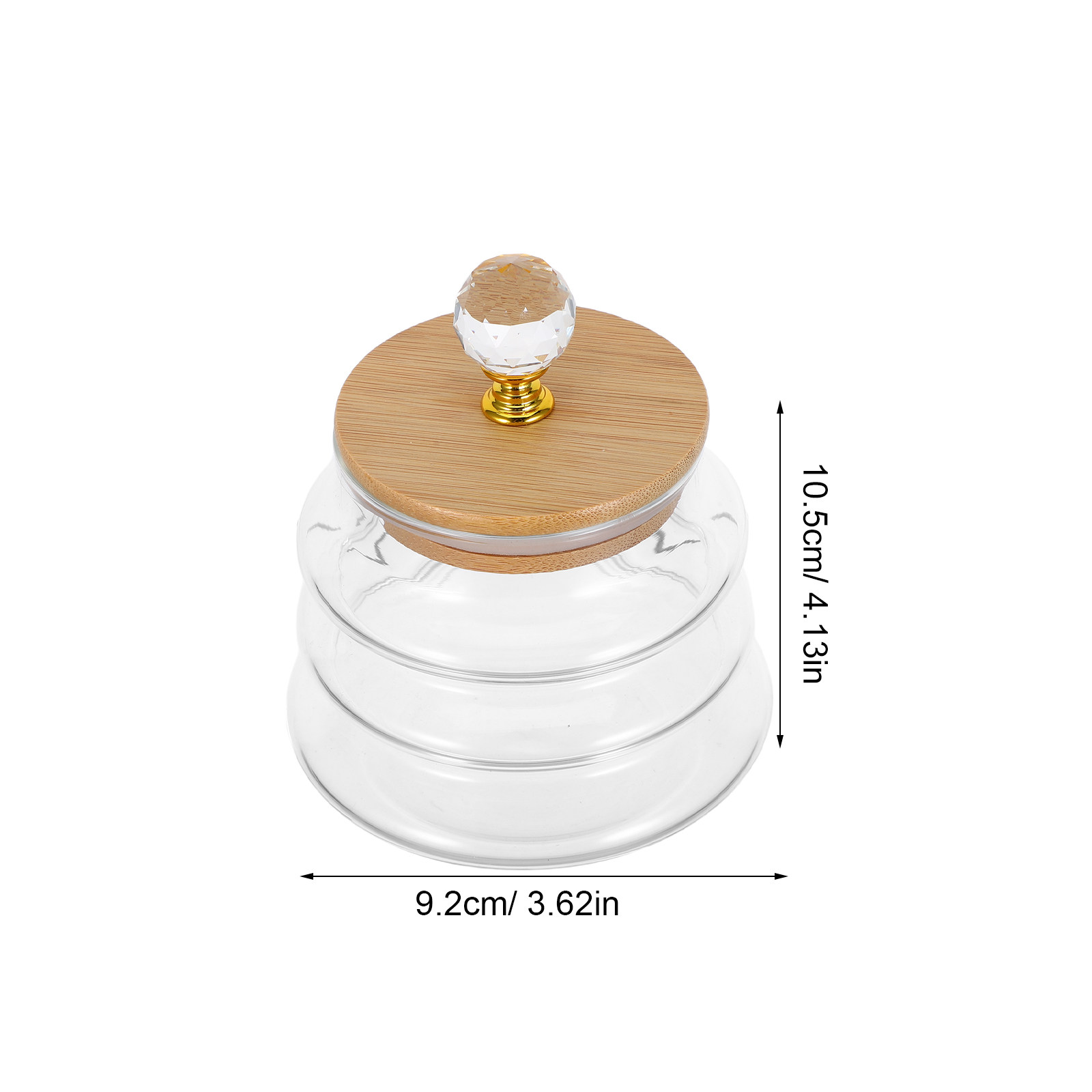 Doorzichtige glazen voorraadpo - Coffee Tea Leaf And Bean recensie en prijs