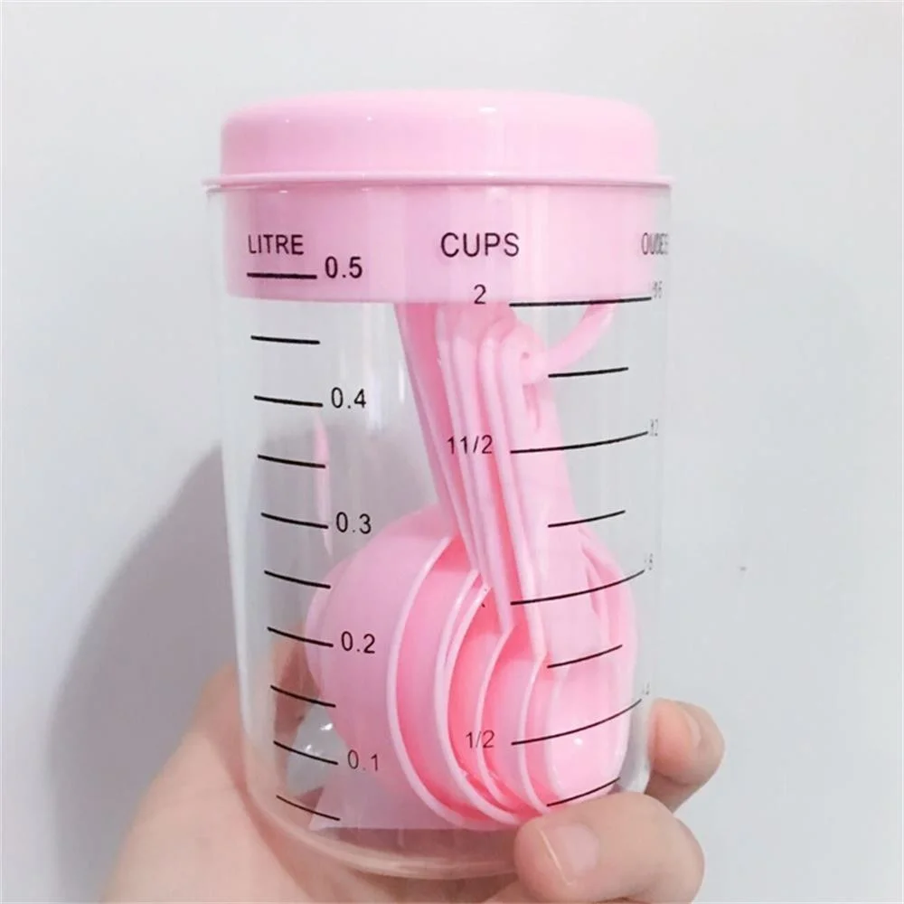 7-delig / set plastic maatbeke - Tea Coffee Utensils recensie en prijs