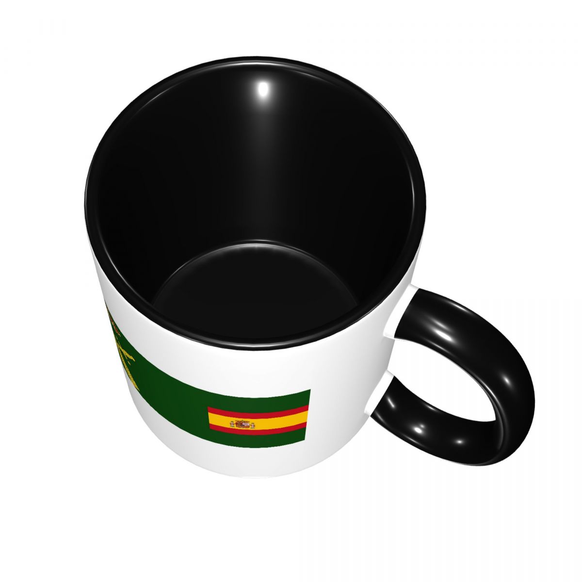 Spanje Vlag Plus Embleem Civie - Coffee Plus Tea recensie en prijs