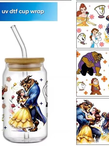 Populaire cartoon prinses UV D - Coffee And Tea Glass recensie en prijs