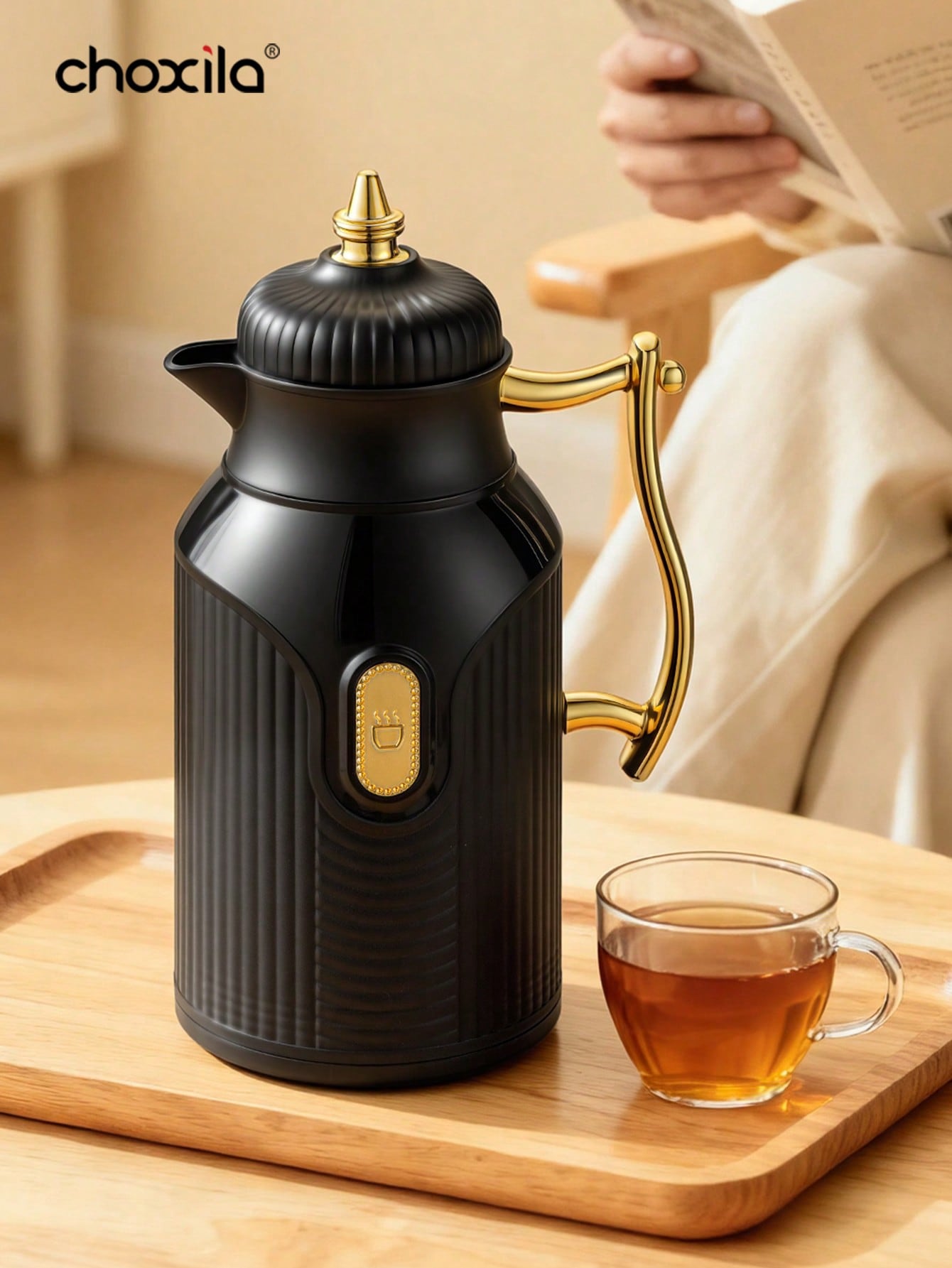 1 stuk grote geïsoleerde water - Coffee Tea Jug recensie en prijs