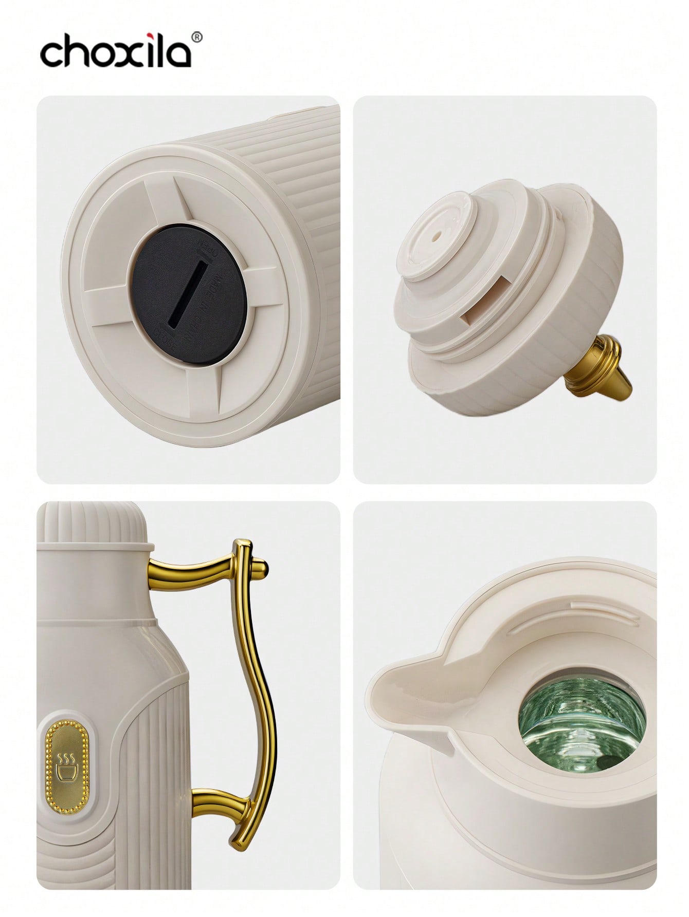 1 stuk grote geïsoleerde water - Coffee Tea Jug recensie en prijs