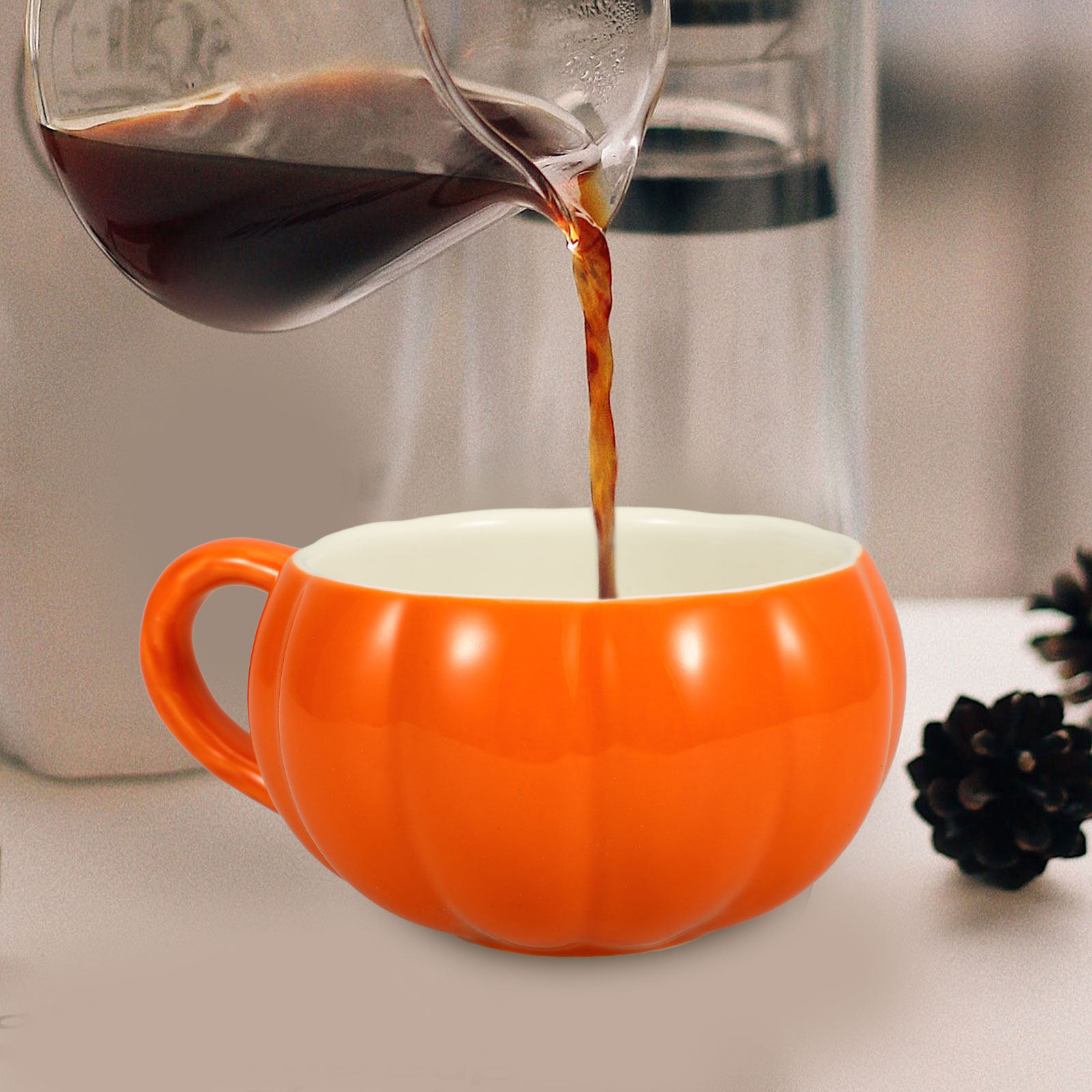 Originele Pompoenmok Keramiek  - Coffee Tea Break recensie en prijs