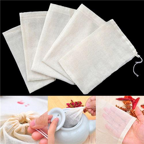 1Pc/10 Stuks Katoenen Theezakj - Coffee Tea Spices recensie en prijs