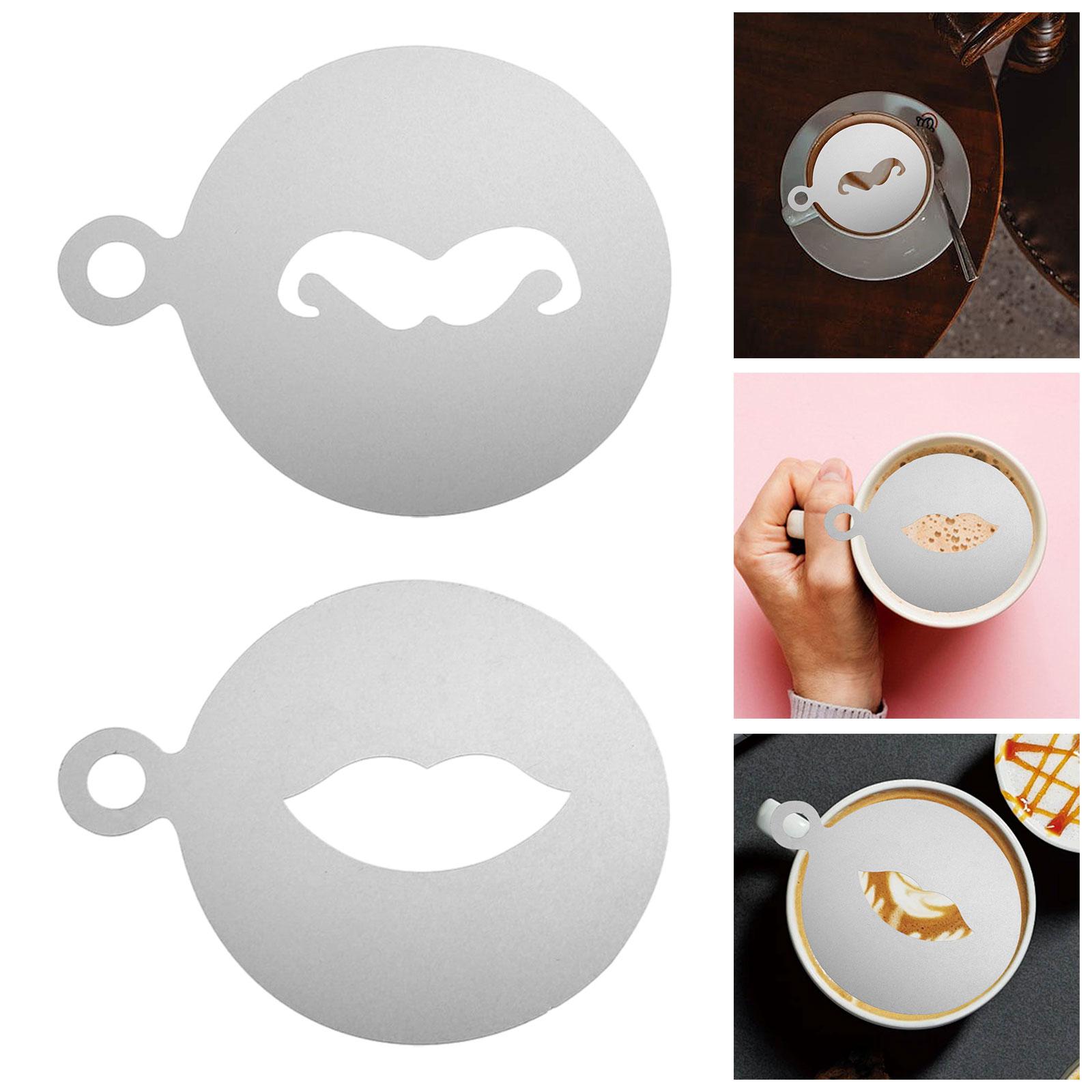 Latte Art stencil bakken decor - Coffee Stencil Art recensie en prijs