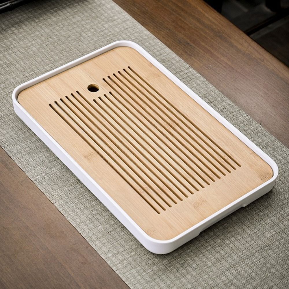 Bamboe theeblad voor twee doel - Bamboo Tea Tray recensie en prijs