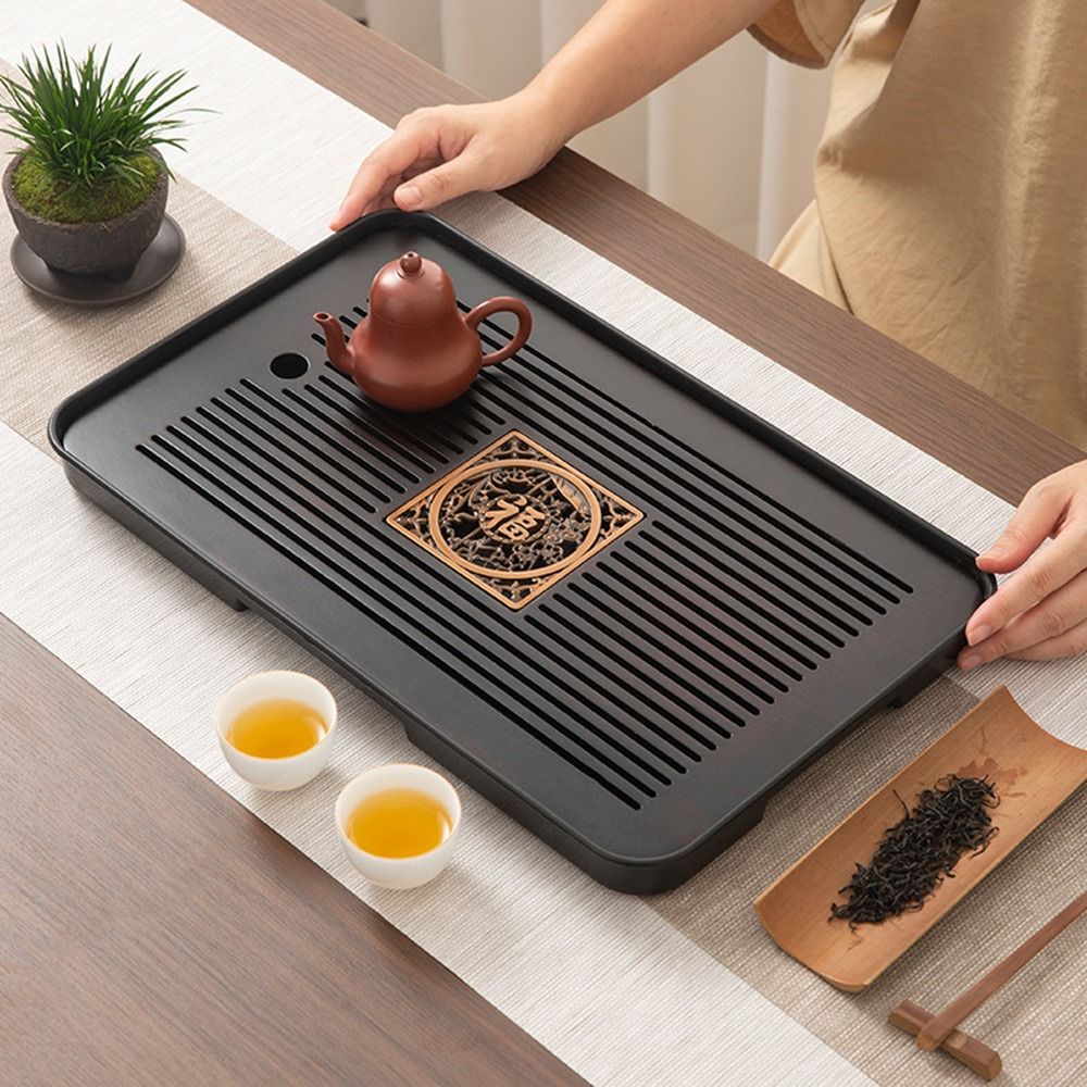 Bamboe theeblad voor twee doel - Bamboo Tea Tray recensie en prijs