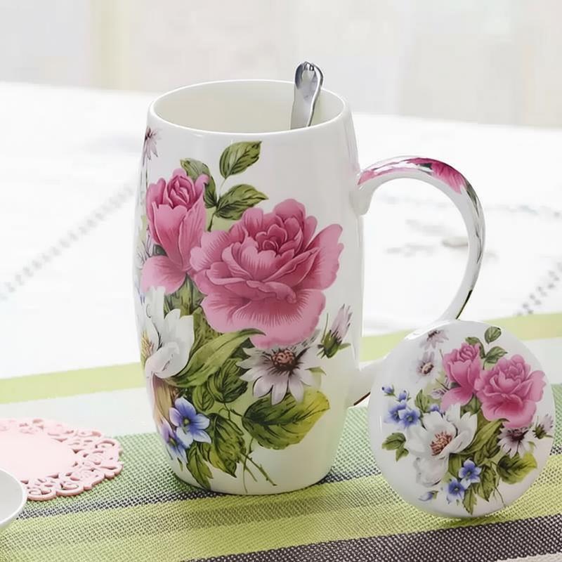 700ML, porseleinen grote koffi - Coffee Plus Tea recensie en prijs