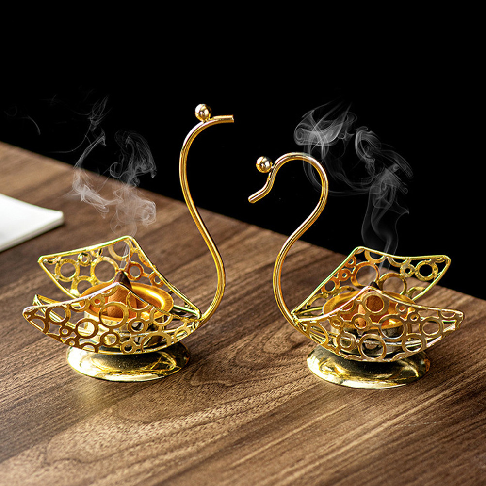 1 paar ijzeren zwanen decorati - Coffee Tea Library recensie en prijs